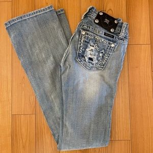 Miss Me Jeans! Size 25 X-Long.